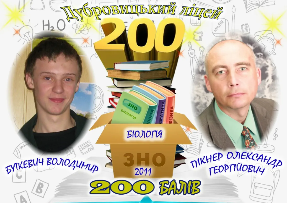 ЗНО 200 балів