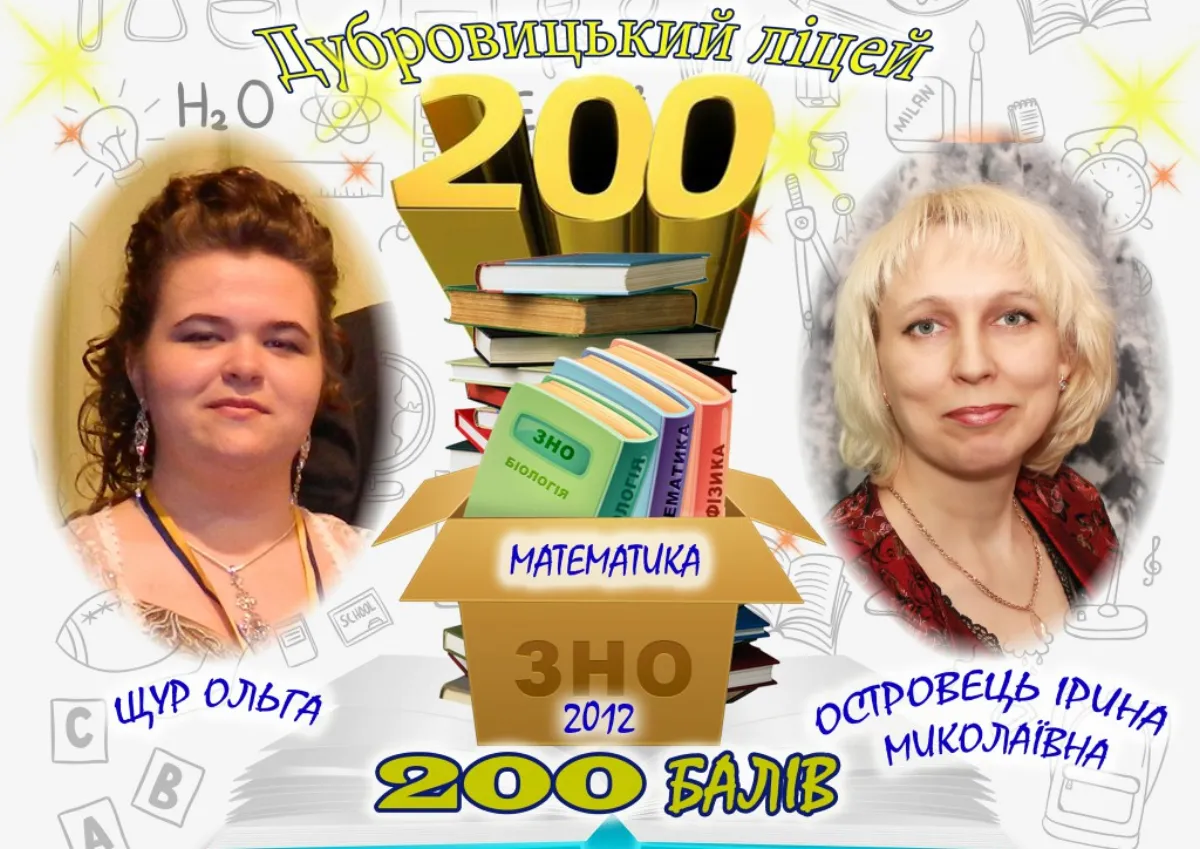 ЗНО 200 балів